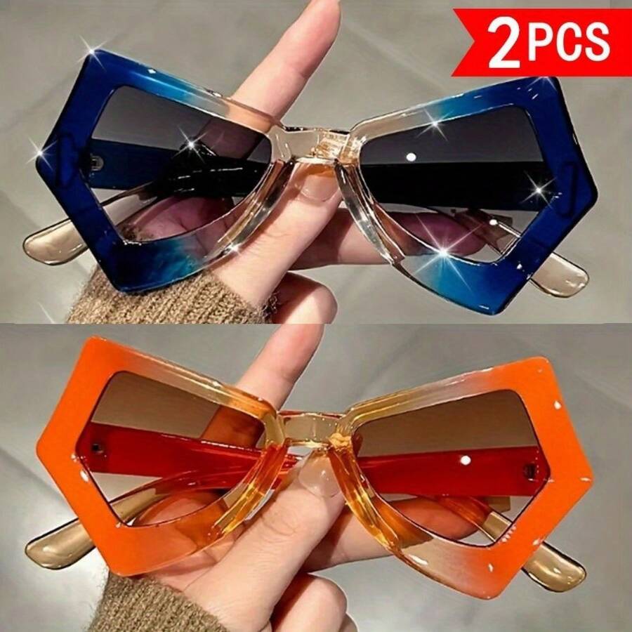 Sunglasses Cat Eye - Set di occhiali a due pezzi,