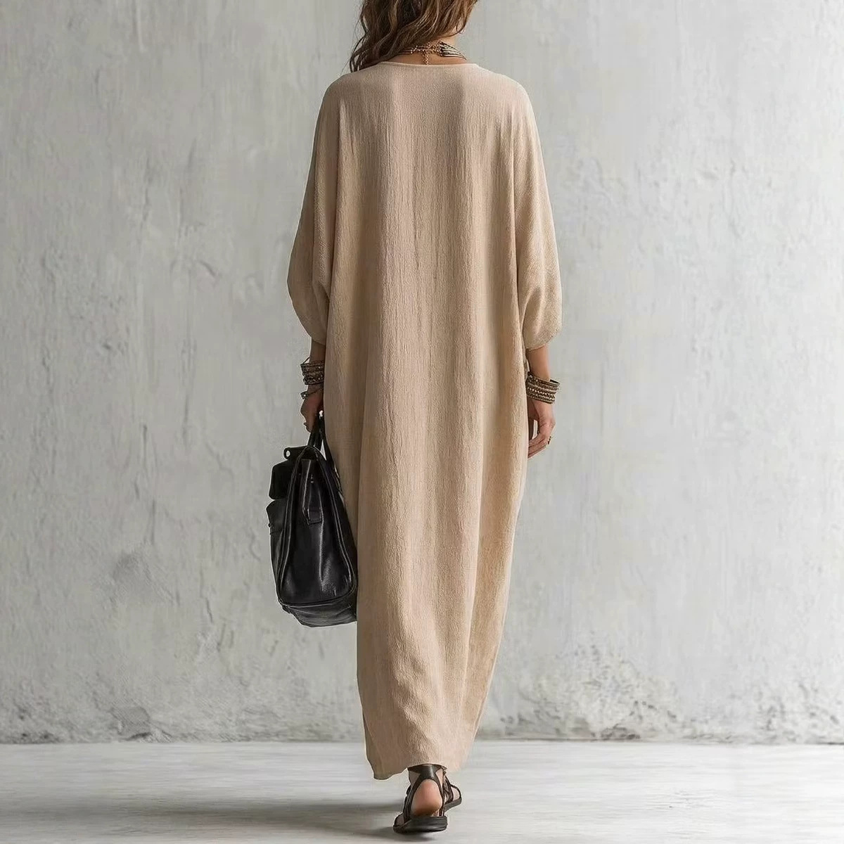 Abito lungo da donna in stile  - Cover Up Kaftan recensione e prezzo