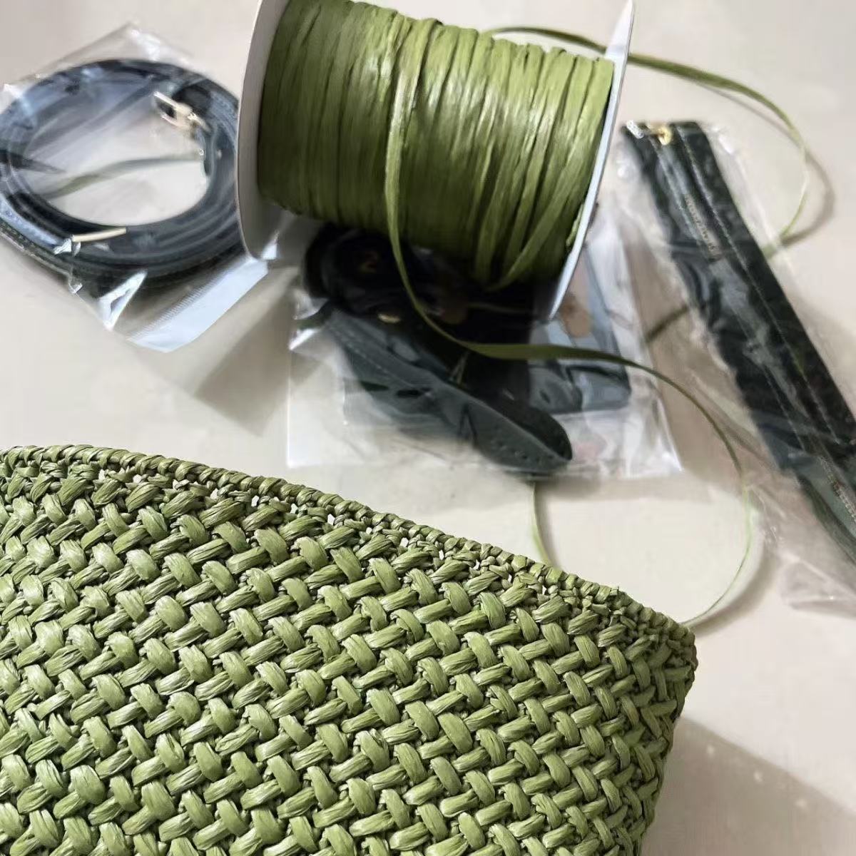 120 g/rotolo Borsa per uncinet - Crochet Bag Raffia recensione e prezzo