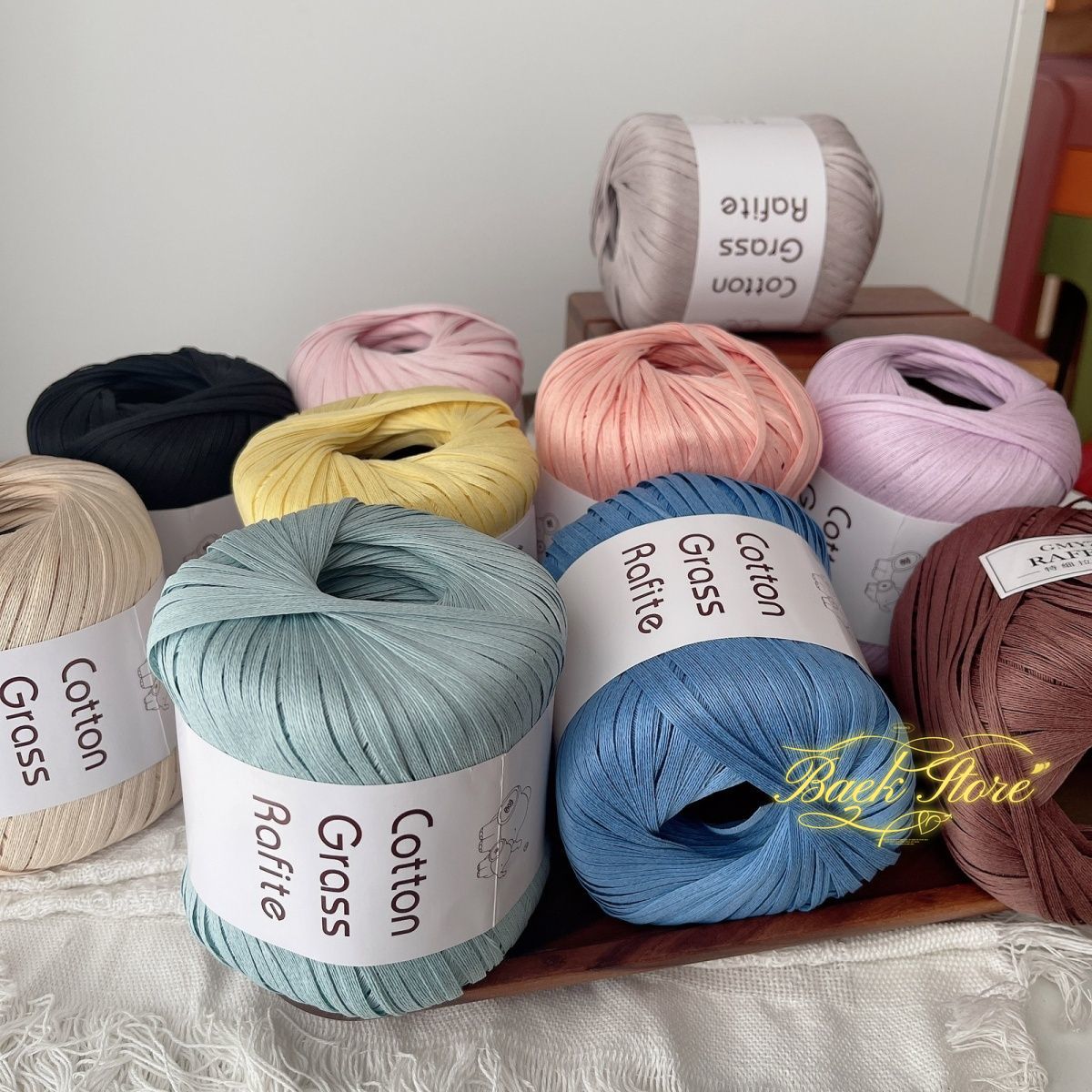 102 M/rotolo di Filato di Rafi - Crochet Bag Raffia recensione e prezzo