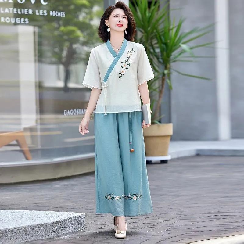 Nuovo completo da donna in lin - Linen Pant Wide recensione e prezzo