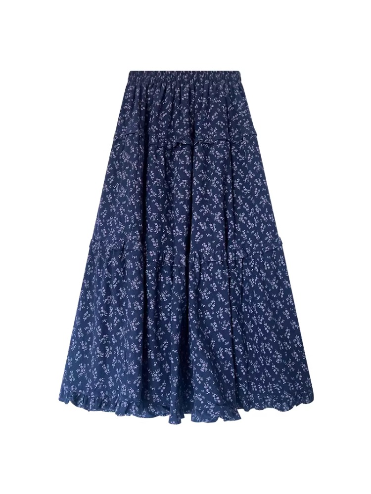 Gonna midi a vita alta con sta - Midi Skirt Floral recensione e prezzo